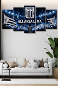 CDK-00205 - Cuadro 5 Piezas - Alianza Lima 6