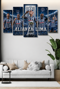 CDK-00197 - Cuadro 5 Piezas - Alianza Lima 1