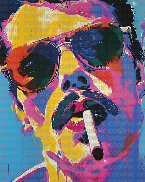 CDK-ANI-00095 - Fredy Mercury PopArt