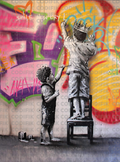 CDK-ANI-00098 - Niños Grafitiando PopArt